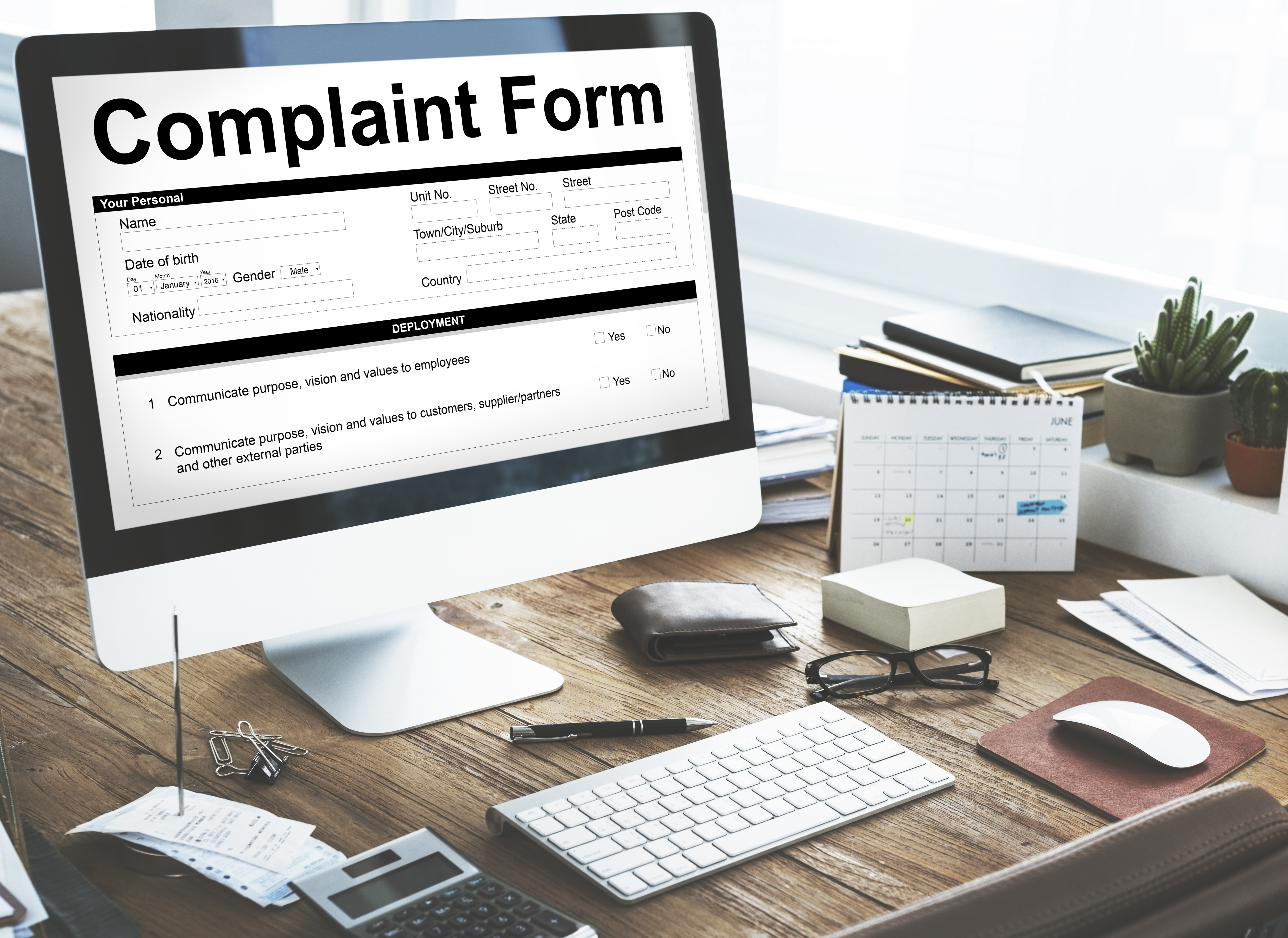 Complaints
